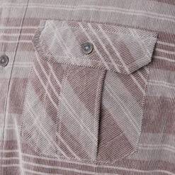 Royal Robbins COVERT CORD ORGANIC COTTON STRIPE L/S Herren Outdoor Hemd LT PEWTER -Royal Robbins 5637731943 d organic covert stripe ls royal robbins 24