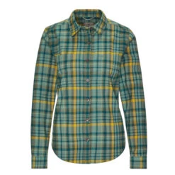 Royal Robbins THERMOTECH FLANNEL Damen Outdoor Bluse ARCTIC SEA
