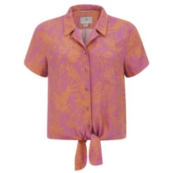 Royal Robbins BERGEN S/S Damen Outdoor Bluse BOYSENBERRY