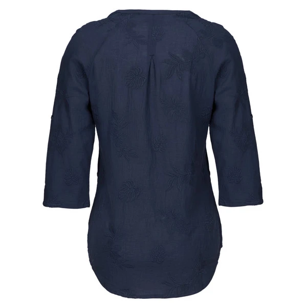 Royal Robbins OASIS TUNIC II 3/4 SLEEVE Damen Tunika NAVY 4 Royal Robbins OASIS TUNIC II 3/4 SLEEVE Damen Tunika NAVY – Bild 2