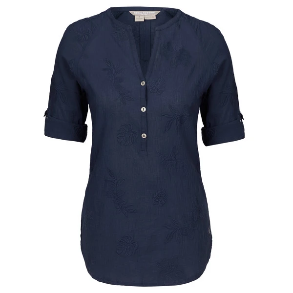 Royal Robbins OASIS TUNIC II 3/4 SLEEVE Damen Tunika NAVY 5 Royal Robbins OASIS TUNIC II 3/4 SLEEVE Damen Tunika NAVY – Bild 3