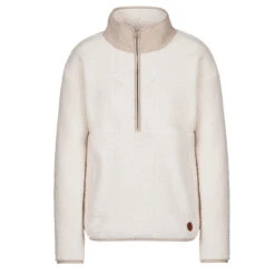Royal Robbins URBANESQUE SHERPA 1/2 ZIP Damen Fleecepullover CREME