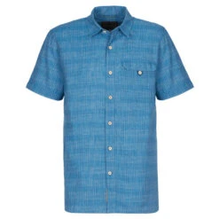 Royal Robbins HEMPLINE SPACED S/S Herren Outdoor Hemd TAHOE BLUE