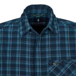 Royal Robbins AMP LITE PLAID S/S Herren Outdoor Hemd DP BLUE CLOVERDALE PLD -Royal Robbins 5638003416 c amp lite plaid ss royal robbins 24