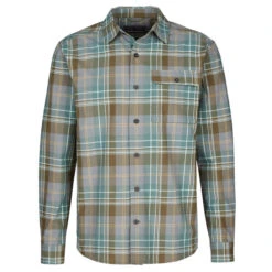 Royal Robbins WESTLANDS PLAID L/S Herren Outdoor Hemd RIVER ROCK DOBSON PLD