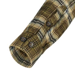 Royal Robbins SNOWCAP LINED FLANNEL L/S Herren Outdoor Hemd DARK OLIVE RUSH CREEK PLD -Royal Robbins 5638043982 d snowcap lined flannel ls royal robbins 24