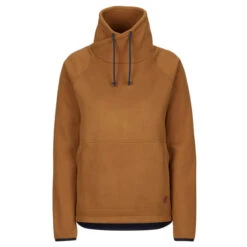 Royal Robbins ARETE FUNNEL NECK Damen Fleecepullover CARAMEL